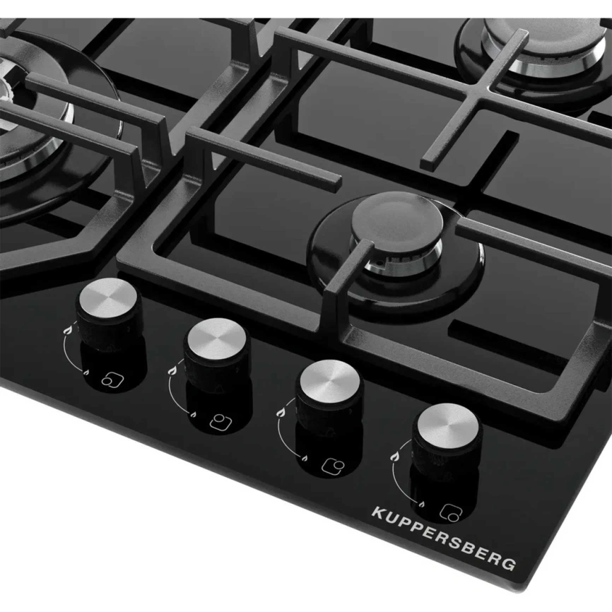Газовая варочная панель Kuppersberg TG 68 B Black фото 3