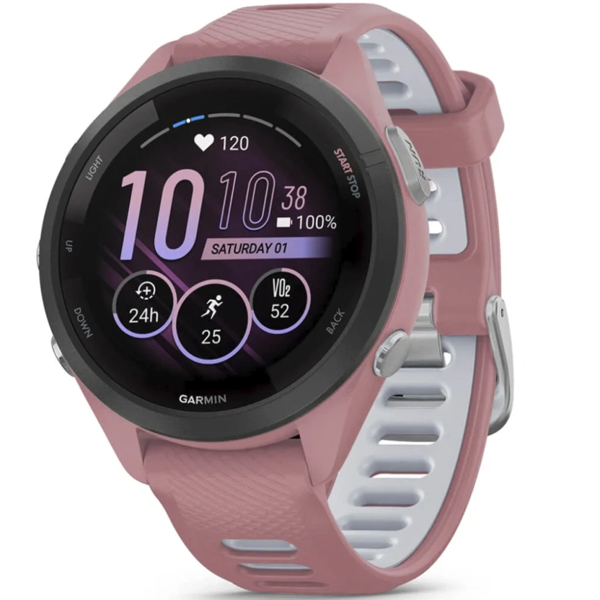 Умные часы Garmin Forerunner 265S (010-02810-15) Light Pink фото 1
