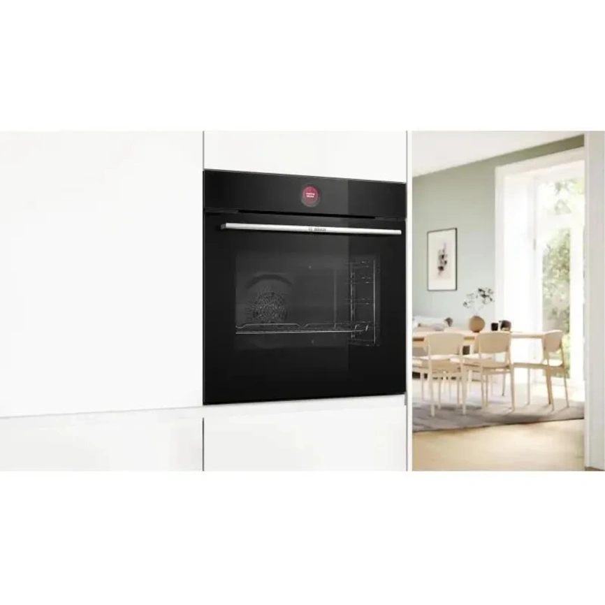 Электрический духовой шкаф Bosch Serie 8 HBG7221B1 Black фото 3