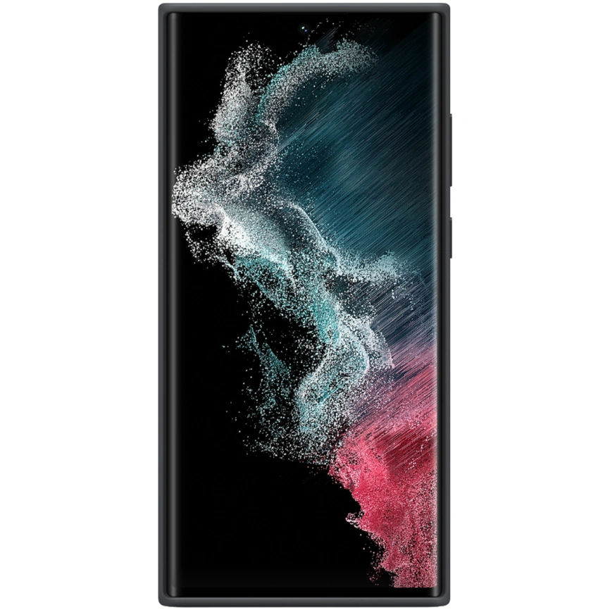Чехол Samsung Silicone Cover для Galaxy S22 Ultra (EF-PS908TBEGRU) Black фото 3