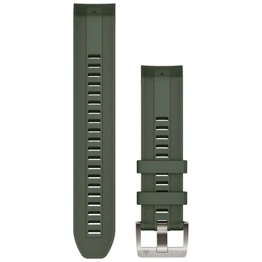 Ремешок Garmin Marq QuickFit Silicone Watch Band (010-13225-01) 22mm Pine Green фото 1