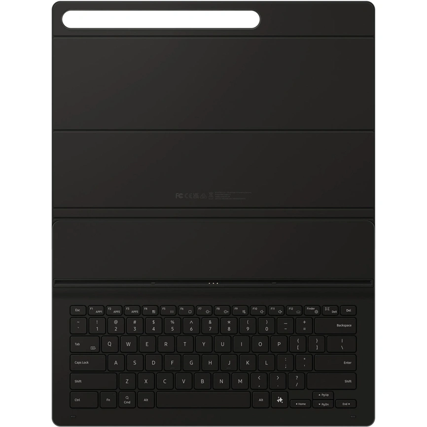 Чехол-клавиатура Samsung Book Cover Keyboard Slim AI Key для Galaxy Tab S10 Plus/S9 Plus/S9 FE Plus Black (EF-DX820UB) фото 6