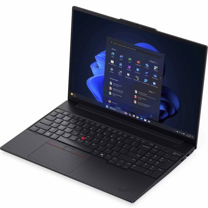 Ноутбук Lenovo ThinkPad E16 G3 16 IPS/ R5-220/16GB/512GB SSD (21ST0044FW) Black фото 4