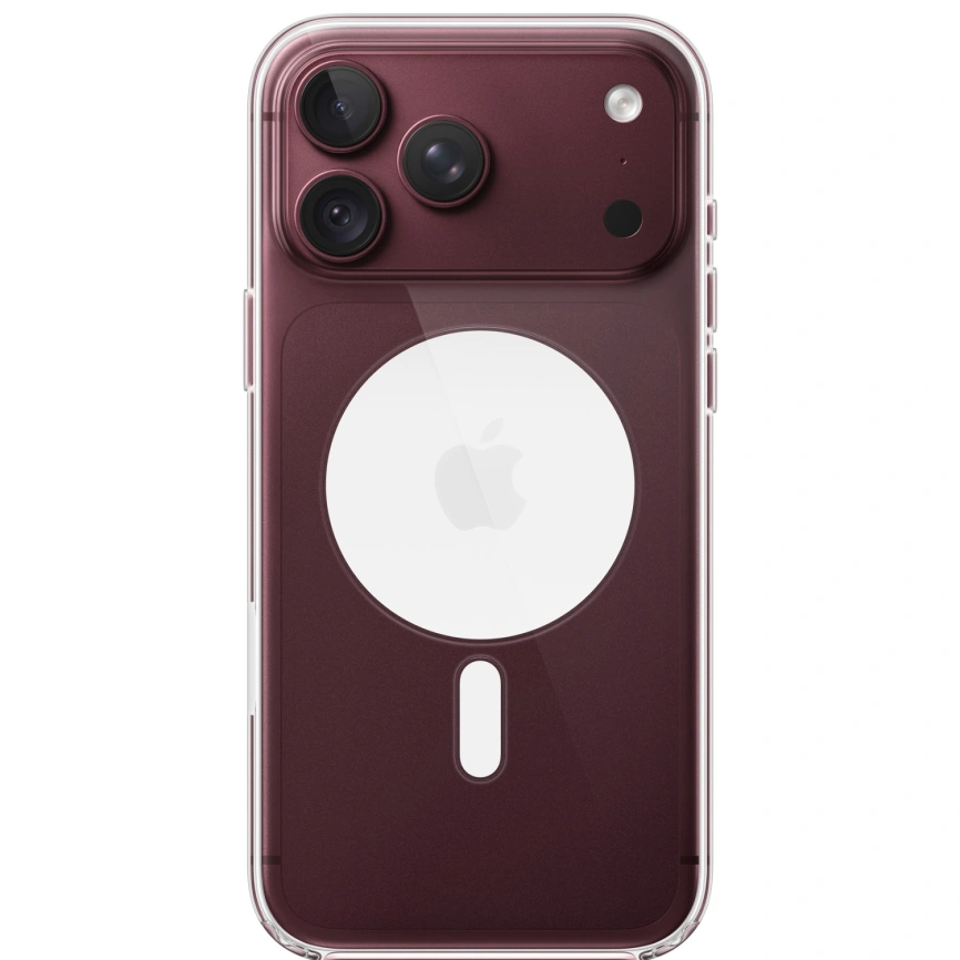 Чехол Apple Case with MagSafe для iPhone 18 Pro Max Clear (MKDV4) фото 2