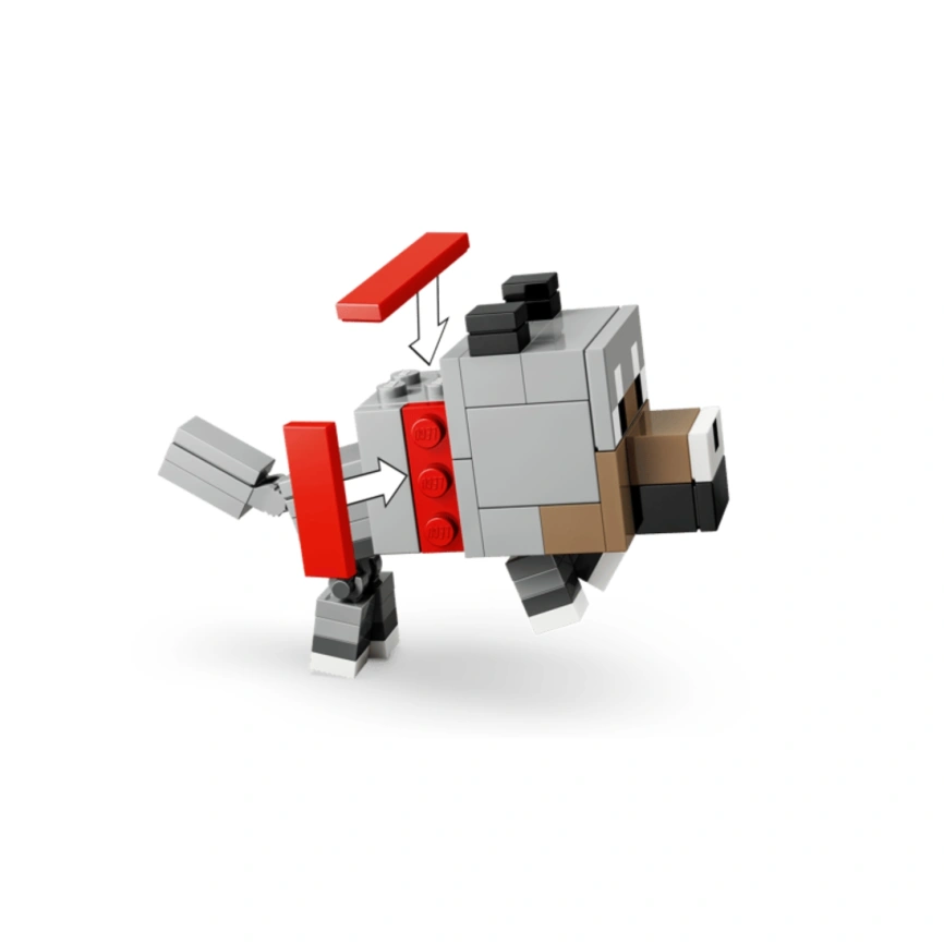 Конструктор LEGO Minecraft Chicken Jockey Desert Attack 21592 фото 5