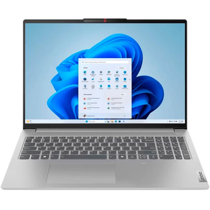 Ноутбук Lenovo IdeaPad Slim 5 16IMH9 16 WUXGA IPS/ i7-155H Ultra/16Gb/512Gb SSD (83DC008SRK) Arctic Grey фото 3