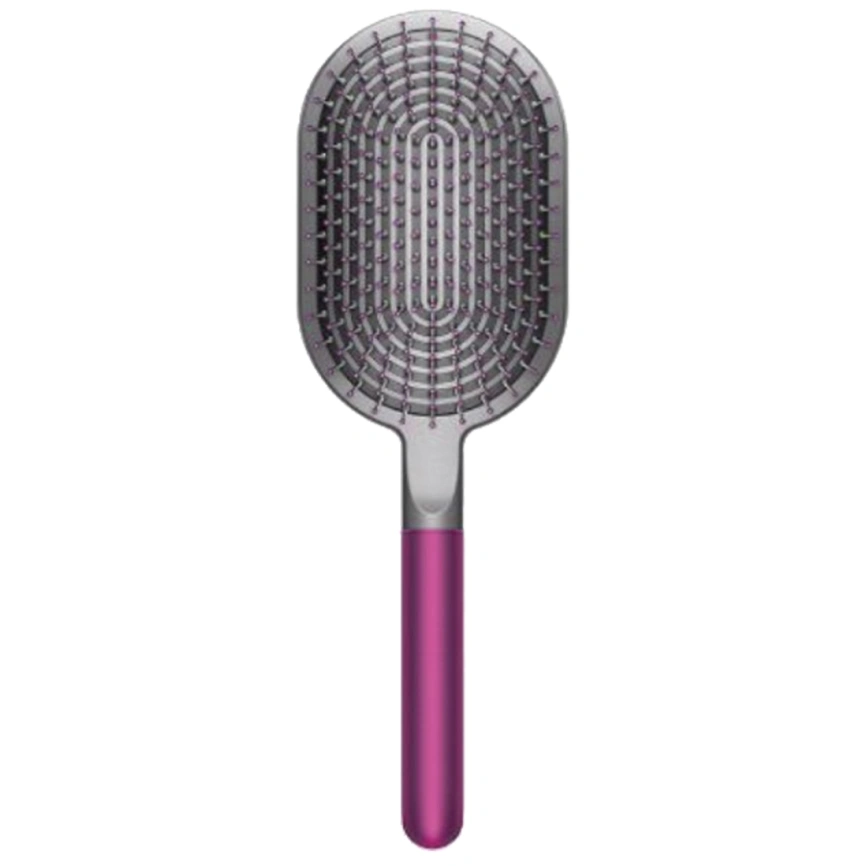 Массажная расческа Dyson Paddle Brush Fuchsia/Iron фото 1