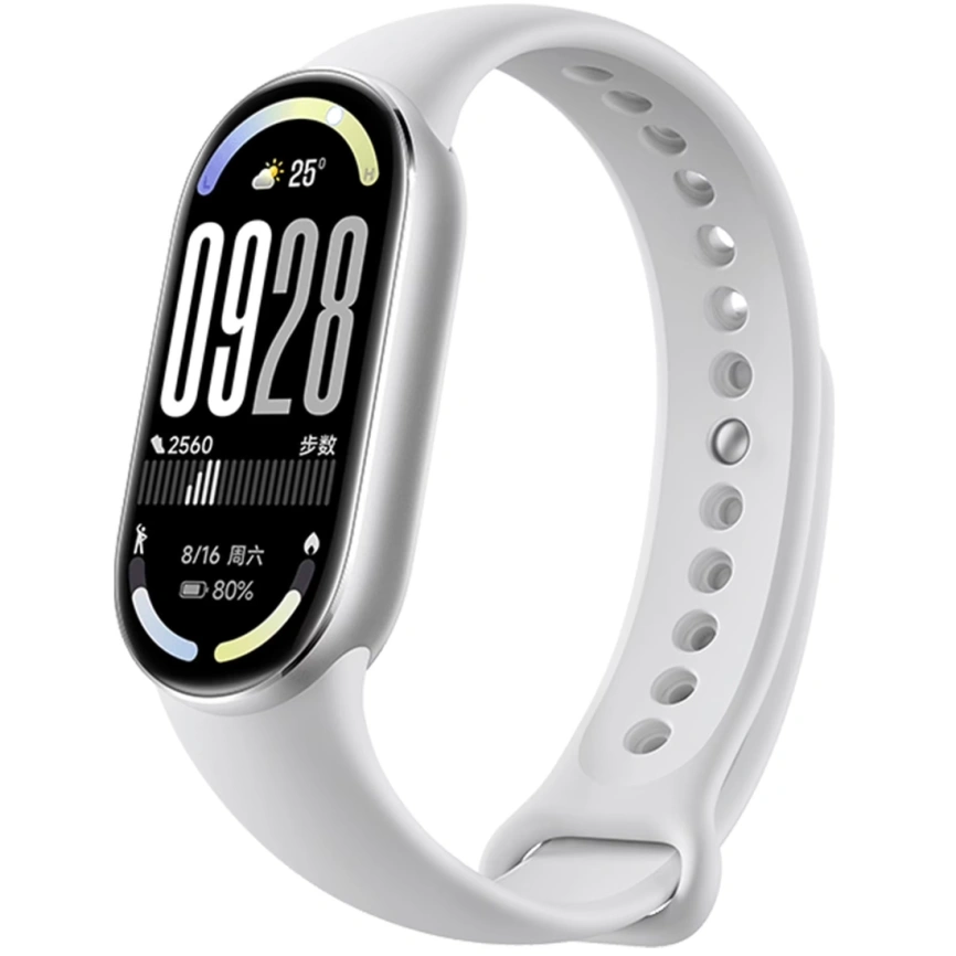 Фитнес-браслет Xiaomi Mi Smart Band 10 Glacier Silver фото 1