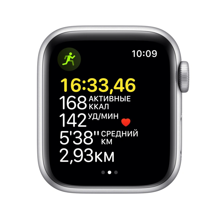 Смарт-часы Apple Watch Series SE GPS 40mm Silver/Abyss Blue (Серебро/Синий) Sport Band (MKNY3RU/A) фото 6