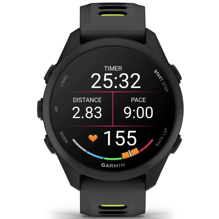 Смарт-часы Garmin Forerunner 170 (010-03920-00) Black/Amp Yellow фото 7