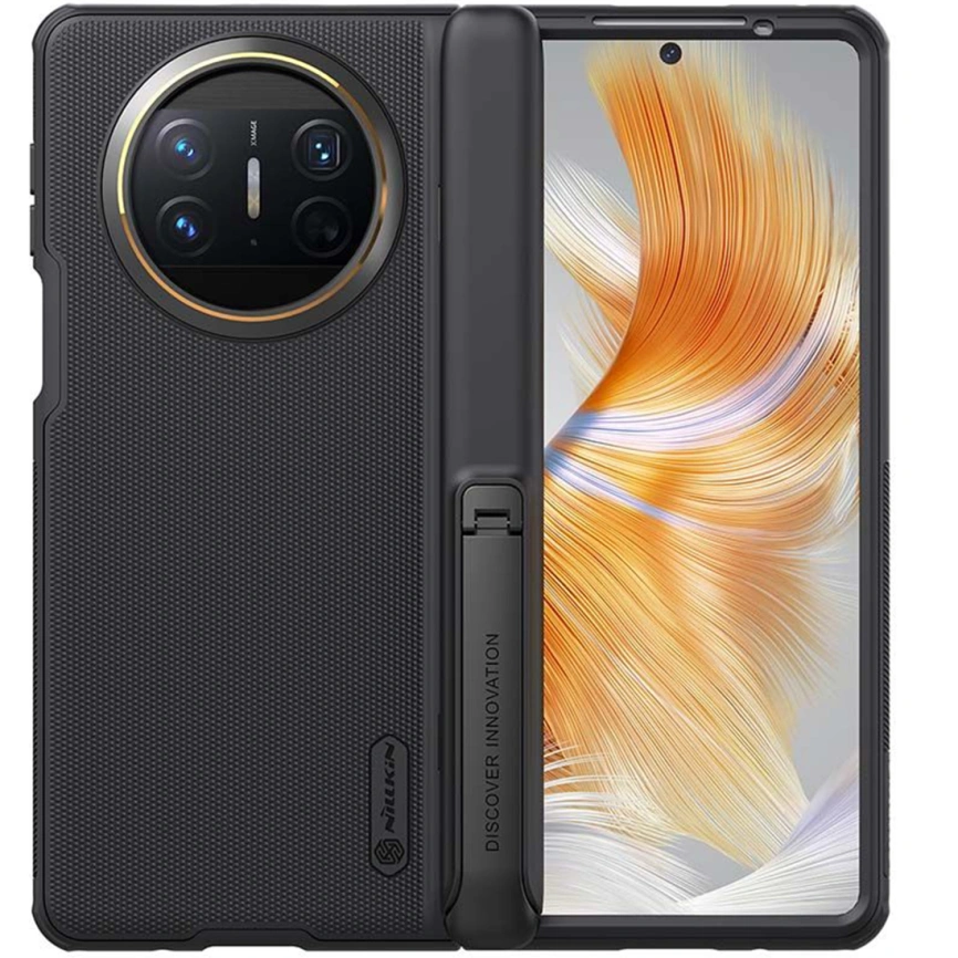 Чехол Nilkin Super Frosted Shield Fold для Huawei Mate X3 Black фото 3