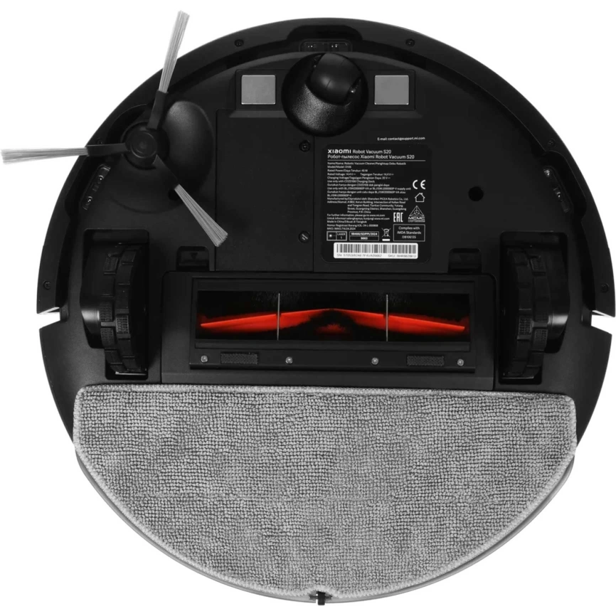 Робот-пылесос Xiaomi Xiaomi Robot Vacuum S20 Black фото 5