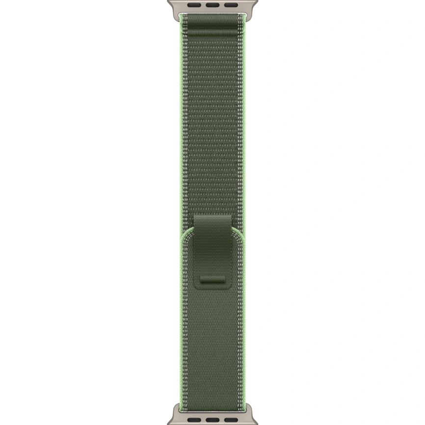 Смарт-часы Apple Watch Ultra 3 (2025) 49mm Natural Titanium Case with Green/Neon Trail Loop M/L фото 2