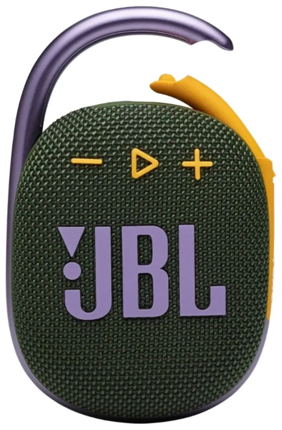 Портативная колонка JBL Clip 4 Green фото 1