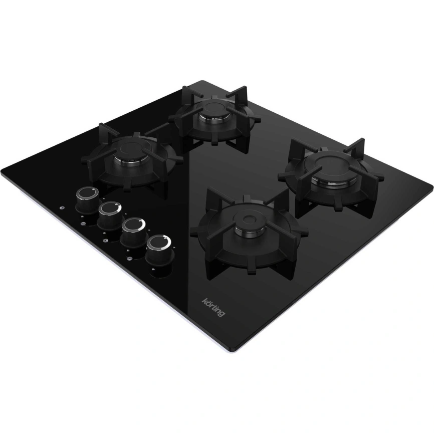 Газовая варочная панель Korting HGG 6420 CN Black фото 2