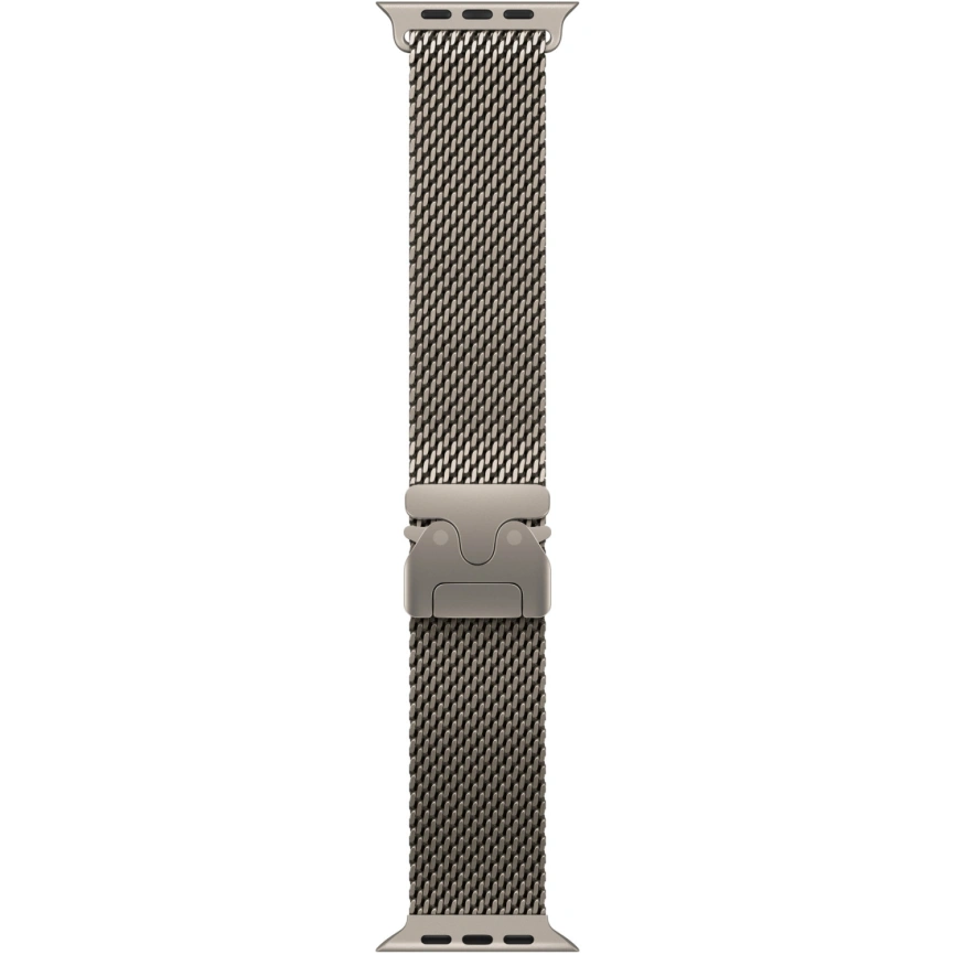 Ремешок Apple Watch Ultra 49mm Natural Milanese Loop L фото 1