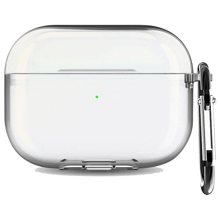 Силиконовый чехол Gurdini для AirPods 5 Clear фото 1