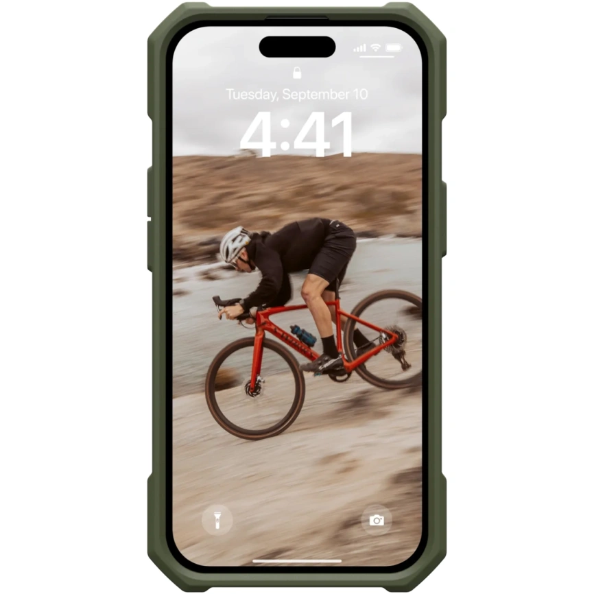 Чехол UAG с поддержкой MagSafe Essential Armor для iPhone 15 Plus Olive Drab (114307117272) фото 6