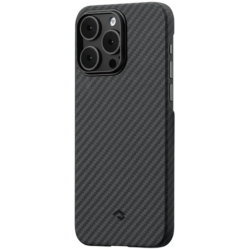 Чехол Pitaka MagEZ Case 3 для iPhone 14 Pro Max 1500D Black/Grey (Twill) фото 5