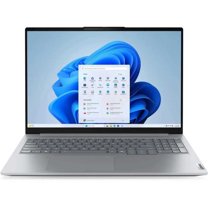 Ноутбук Lenovo ThinkBook 16 G8 IRL 16 IPS/ i5-220H/16GB/512GB SSD (21SHA001CD) Arctic Grey фото 3