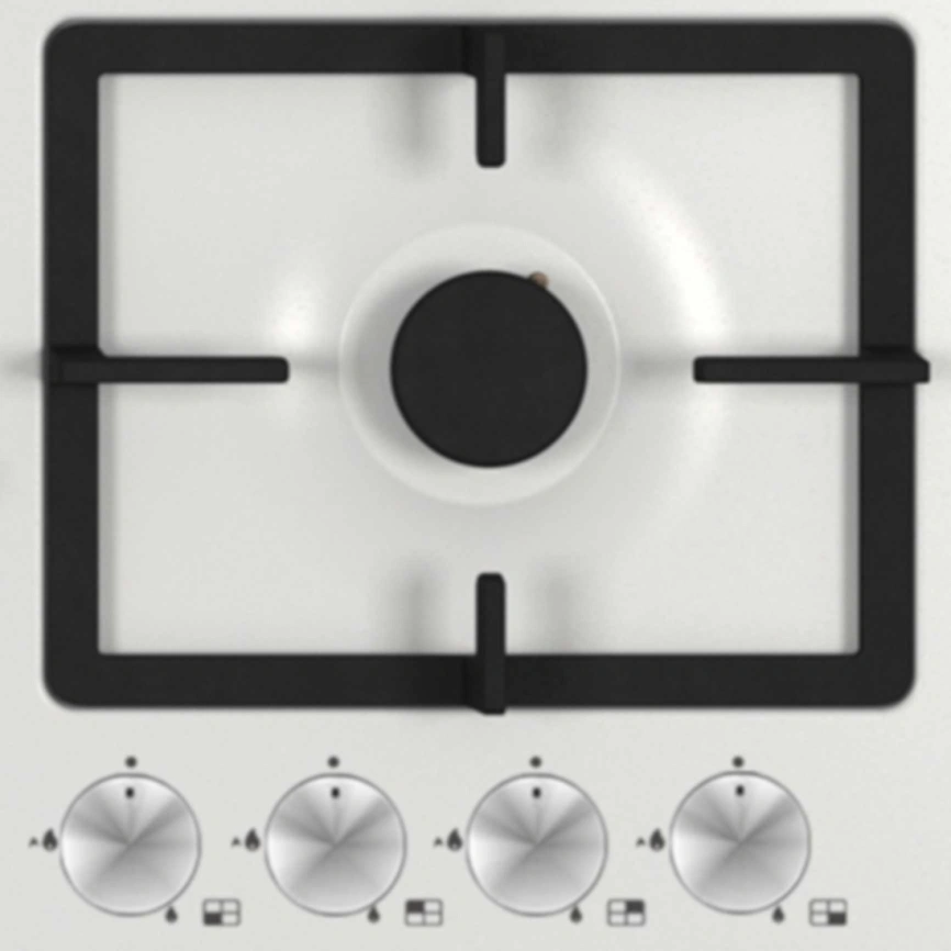 Газовая варочная панель Korting HG 697 CTW White фото 4