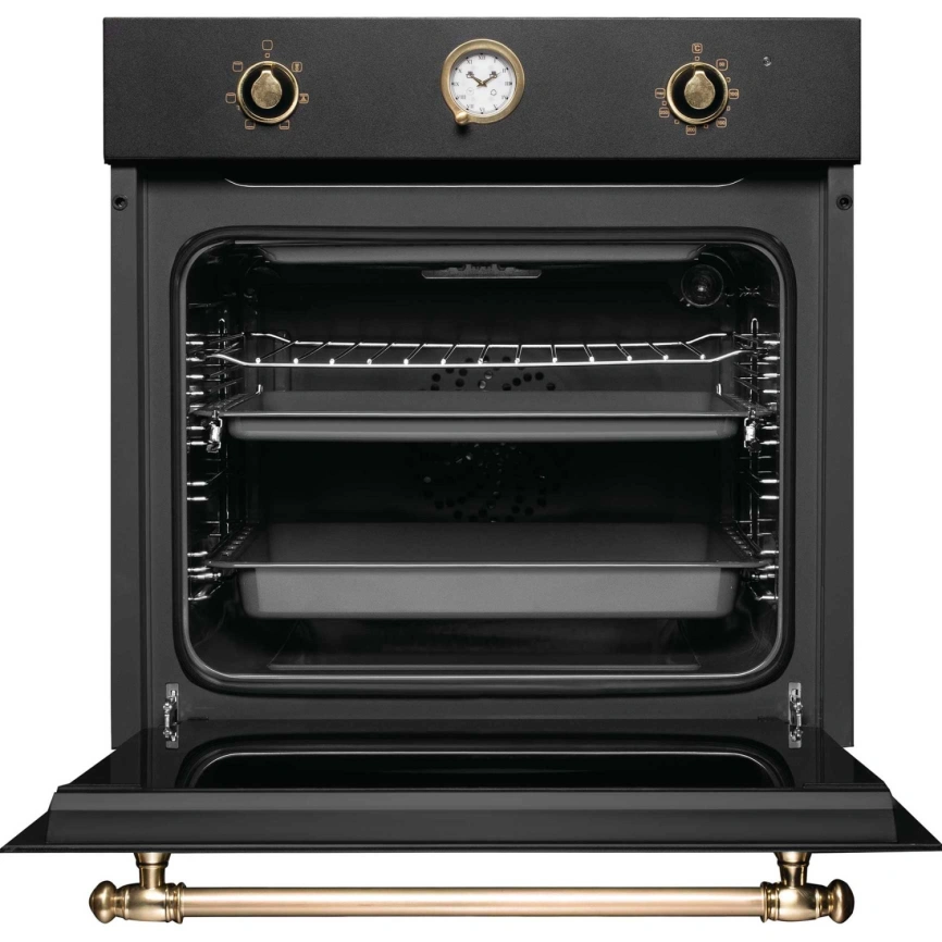 Электрический духовой шкаф Korting OKB 461 CRGN Matte Black фото 3