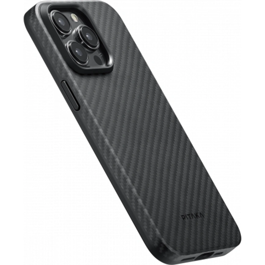 Чехол Pitaka MagEZ Pro 4 для iPhone 15 Pro Black/Grey фото 6