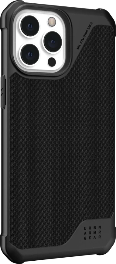 Чехол UAG Metropolis LT для iPhone 13 Pro Max (11316O113940) Kevlar Black фото 5