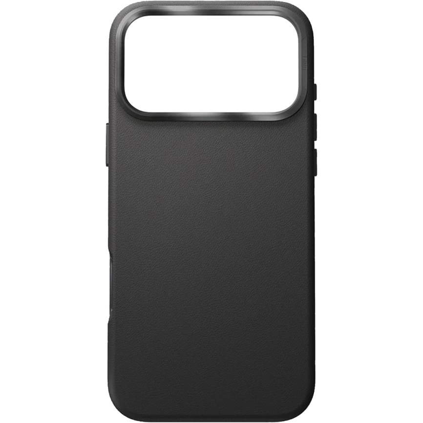 Чехол Uniq Lyden Premium Leatherette Case with MagClick для iPhone 17 Pro Dallas Black фото 3