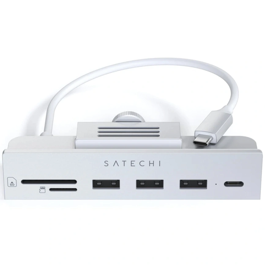 Хаб Satechi USB-C 6 в 1 (ST-UCICHS) Silver фото 3