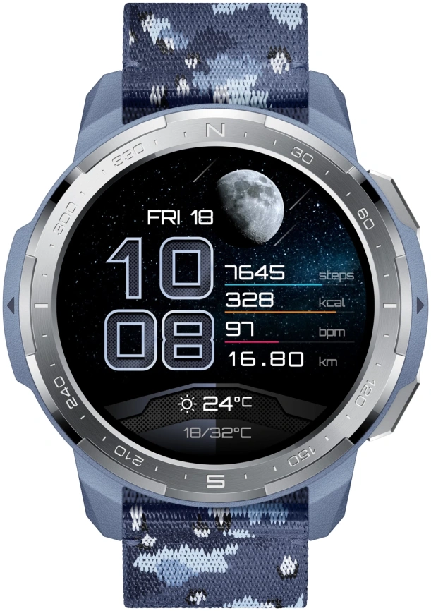 Смарт-часы Honor Watch GS Pro (KAN-B19) Серый Камуфляж фото 1