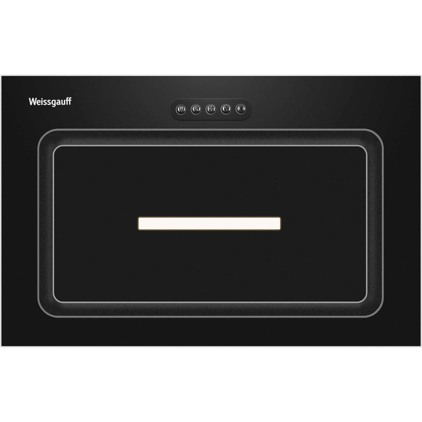 Встраиваемая вытяжка Weissgauff AURA 456 PB Black Glass фото 3