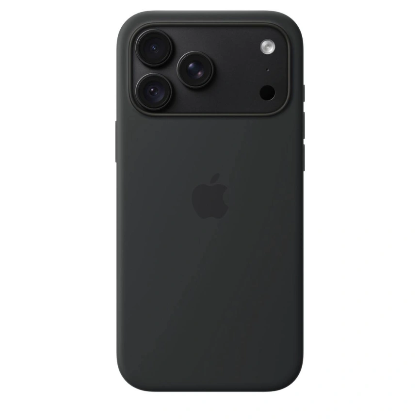 Чехол Apple Silicone Case with MagSafe для iPhone 18 Pro Max Black (MK954) фото 1