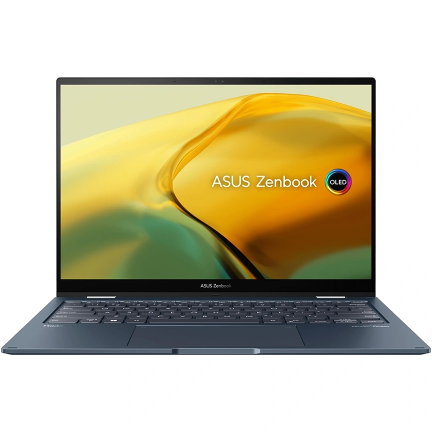 Ноутбук ASUS Zenbook 14 Flip UP3404VA-KN026W 14 2.8K OLED/ i7-1360P/16GB/1TB SSD (90NB10E2-M002A0) Ponder Blue фото 2