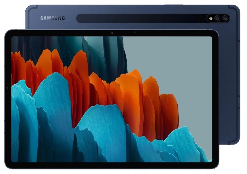 Планшет Samsung TAB S7+ LTE 12.4 SM-T975 128gb blue фото 1