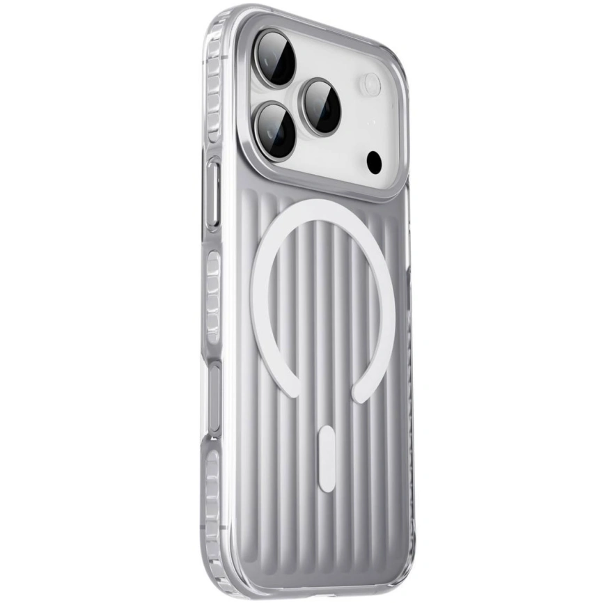 Чехол Gurdini Ocean Case Metalic для iPhone 17 Pro Silver фото 1