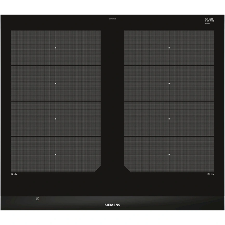 Индукционная варочная панель Siemens EX675LXC1E Black фото 2