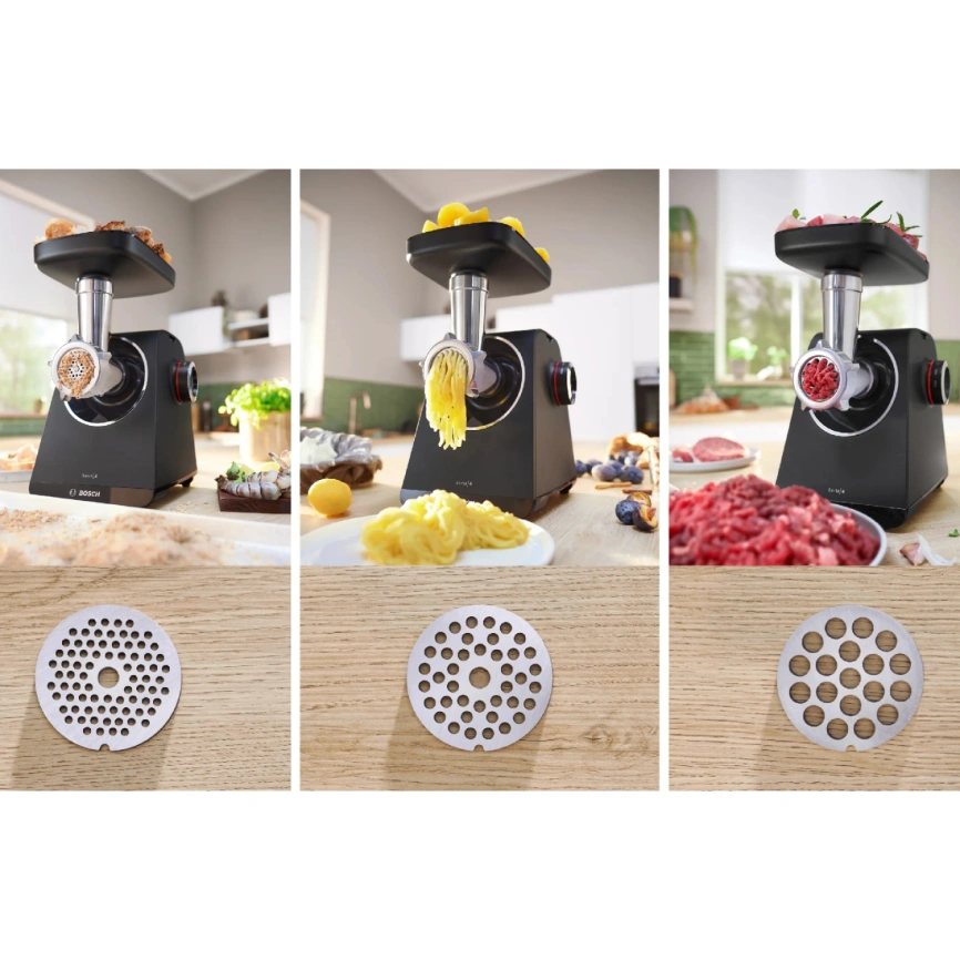 Мясорубка Bosch MFWS440B Black фото 9