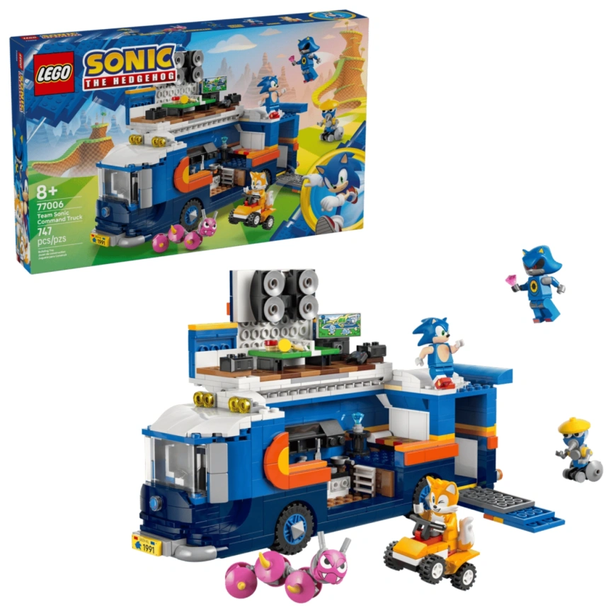 Конструктор LEGO Sonic Team Sonic Command Truck 77006 фото 1