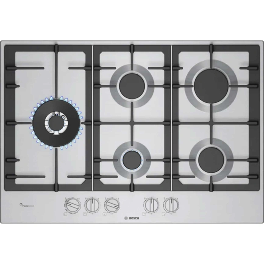 Газовая варочная панель Bosch Serie 6 PCS7A5I90 Silver фото 1