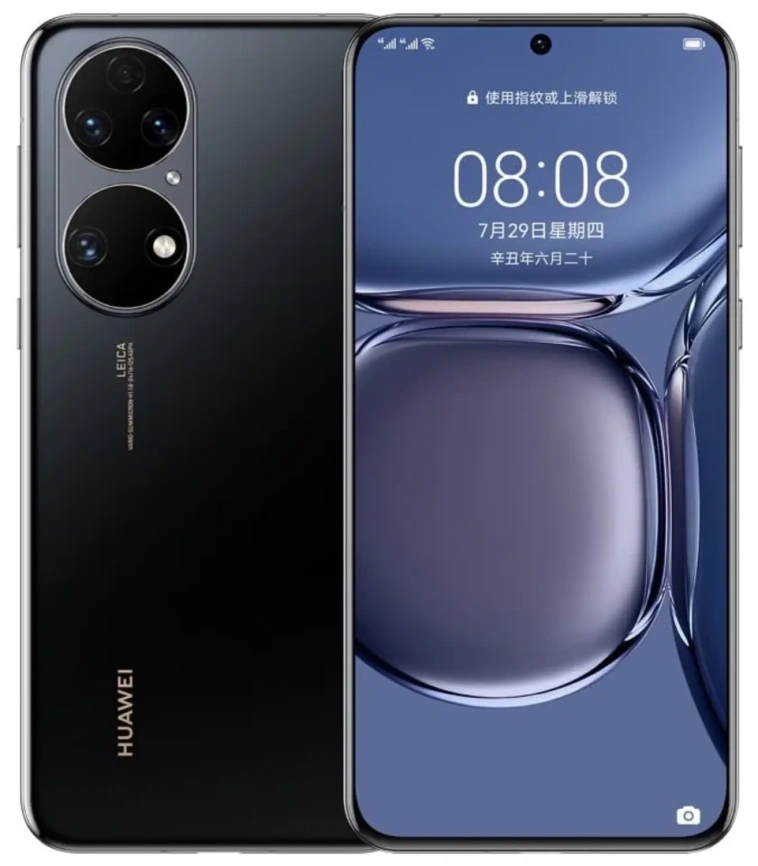 Смартфон Huawei P50 8/256Gb Golden Black (Черный) фото 1