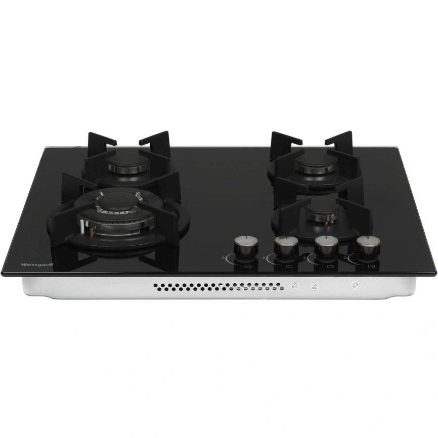 Газовая варочная панель Weissgauff HGG 640 BG Black фото 3