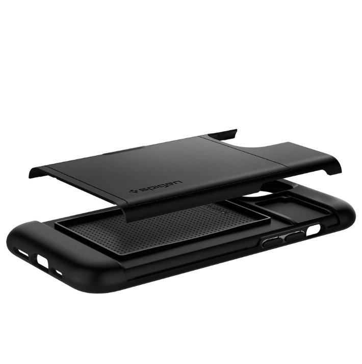 Чехол Spigen Slim Armor CS для iPhone 12/12 Pro (ACS01707) Black фото 5
