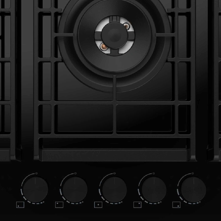Газовая варочная панель Korting HGG 9955 CTN Black фото 5