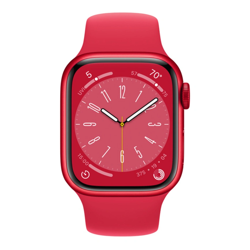 Смарт-часы Apple Watch Series 8 GPS 41mm PRODUCT RED Sport Band фото 2