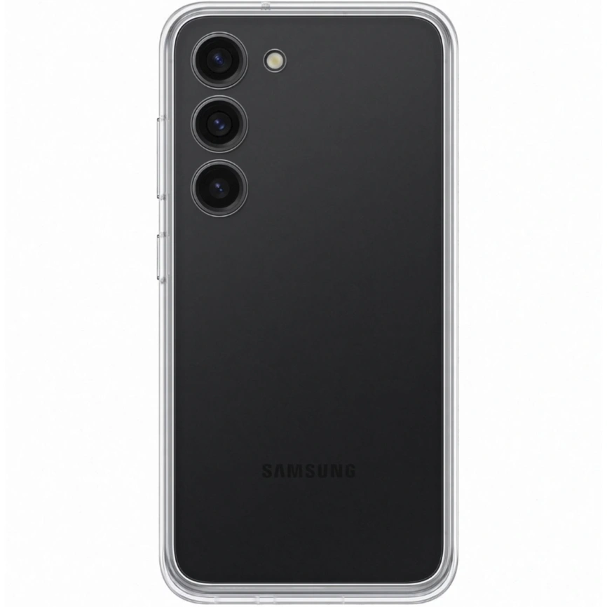Чехол Samsung Series для Galaxy S23 Frame Case Black фото 3