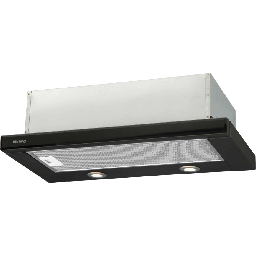 Встраиваемая вытяжка Korting KHP 6617 GN Silver/Black фото 1