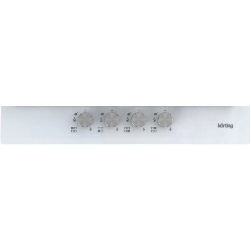 Газовая варочная панель Korting HGG 6805 CW White фото 3