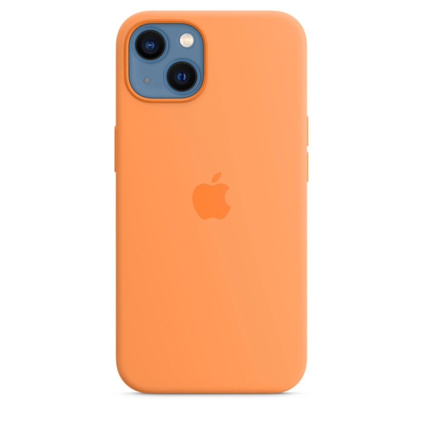 Силиконовый чехол Apple MagSafe для iPhone 13 Весенняя мимоза фото 5