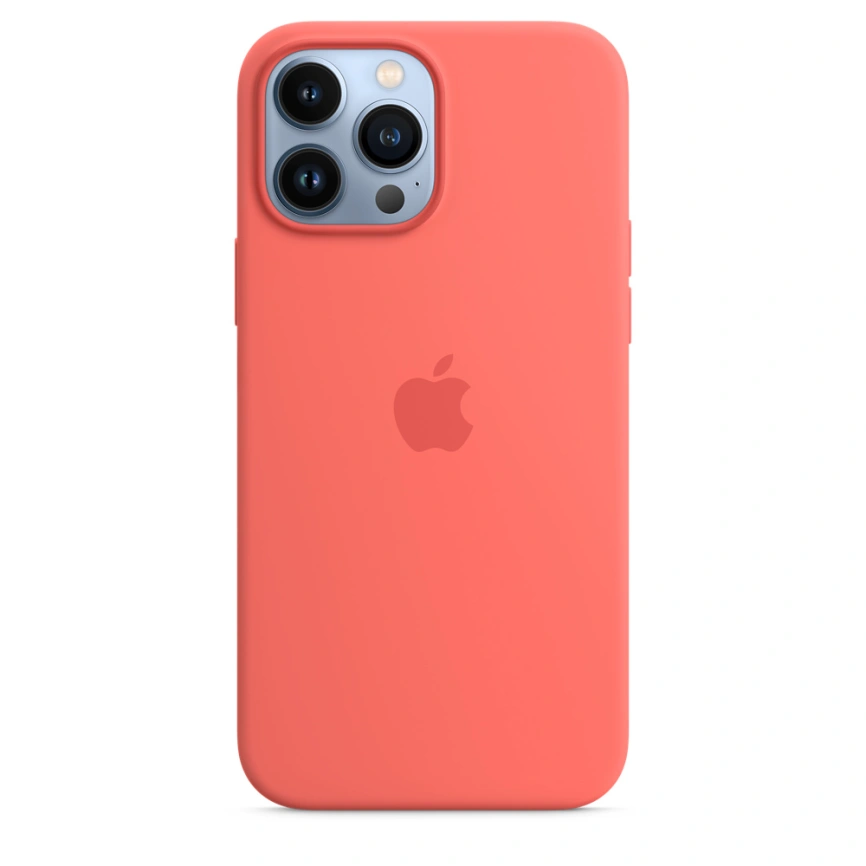Силиконовый чехол Apple MagSafe для iPhone 13 Pro Max Pink Pomelo фото 4